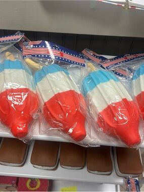Red, White & Blue Popsicle Squishy